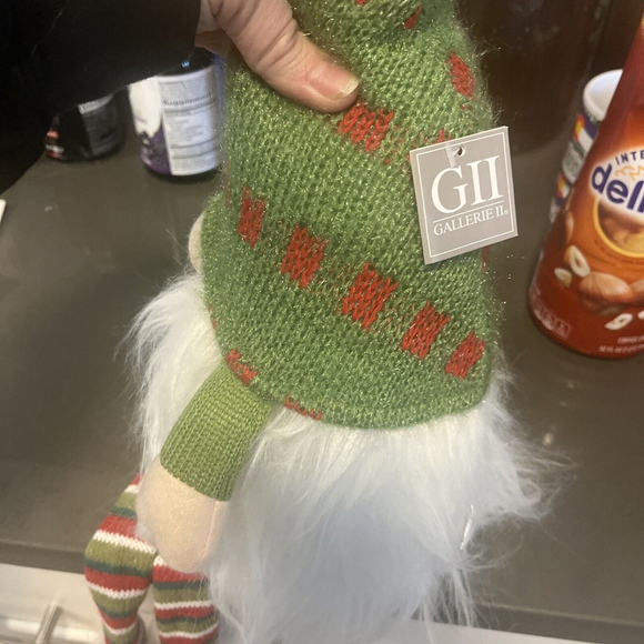 NWT Christmas Led Gnome Light Battery Operated By Gallerie 2 - Picture 4 of 12